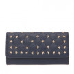 Дамско портмоне със звездички сапфирено синьо ROSSI