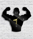 Fitness clock, wall mounted
