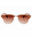 Слънчеви очила с дървена рамка RETRO 8