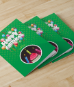 Augmented Reality card festive confetti