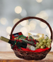 Коледна кошница Вино и Сирена