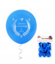 Комплект сини балони за кръщене