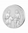 Сребърен медальон Св. Св. Петър и Павел