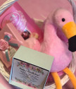 Идеалният подарък за момиче - кошница Фламинго
