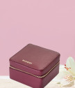 Кутия за бижута цвят Винено червено - ROSSI