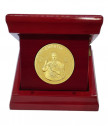 Медал Свети Димитър с масивно златно покритие