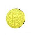 Медал Свети Никола с масивно златно покритие
