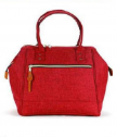 Червена дамска чанта Street Elegant