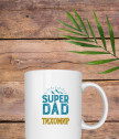Персонализирана керамична чаша за Супер Татко