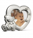 Silver-plated Photo frame Heart