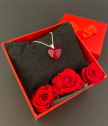 Подаръчен комплект Сърце и рози