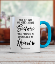 A cup for a sister with an inscription
