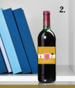 Вино със снимка и забавен персонализиран етикет за колега
