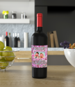 Wine with a personal label for women