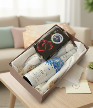 Подаръчен комплект за жена Синя лагуна