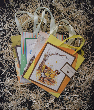 Подаръчна торбичка с пейзаж