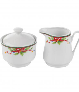 Коледна каничка и захарница Red Ribbon