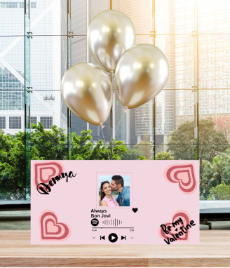 Spotify персонализиран шоколад за Свети Валентин