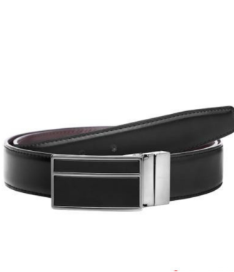 Мъжки колан със стилен дизайн 100 см. SILVER FLAME