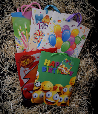 Детска подаръчна торбичка Happy Birthday