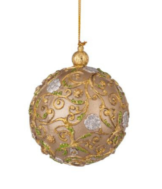 Играчка за елха Златно бижу