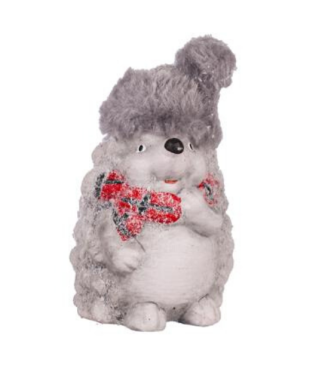 Таралежче с шапка и шал