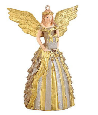 Коледна играчка Златна фея