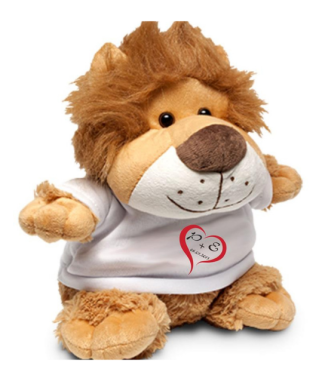 Плюшена играчка Лъвче с Ваши инициали