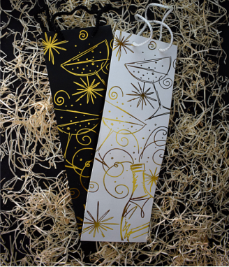 Подаръчна торбичка за вино