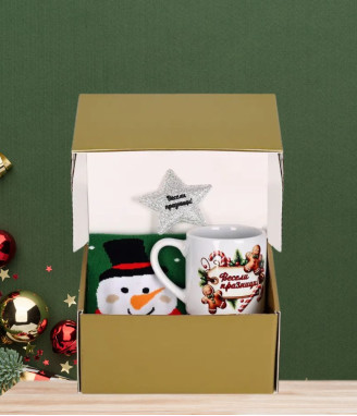 Коледен подаръчен комплект Весели Празници