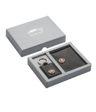 Сет от ключодържател и калъф за документи с лого Fiat