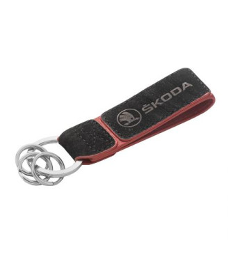 Ключодържател SILVER FLAME с лого на Skoda