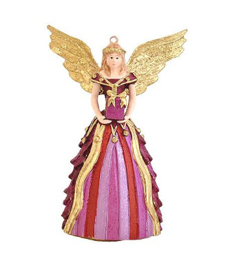 Коледна играчка Розова Фея