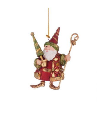 Играчка за елха индиале Дядо Коледа