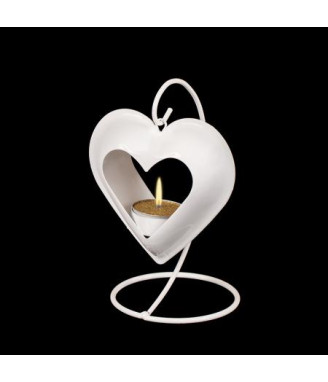 Фенер бяло сърце