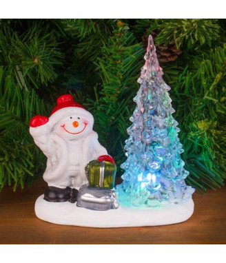 Статуетка Снежко светеща