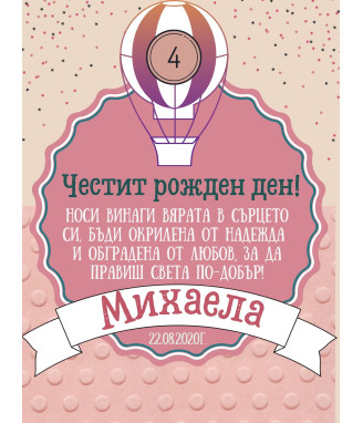 Пожелание за рожден ден за момиче
