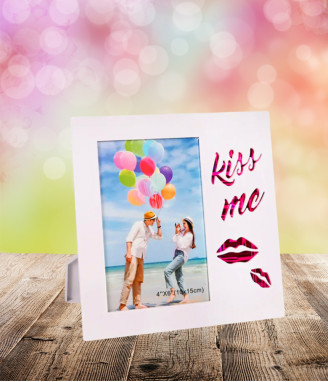 Рамка за снимка Kiss me