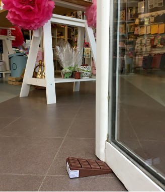 Стопер за врата Шоколад