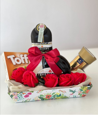 Подарък за жена с ликьор