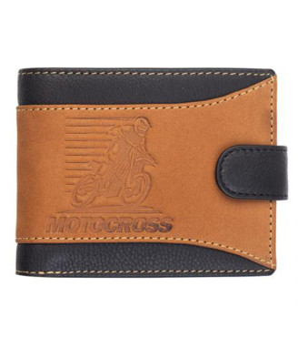 Мъжки портфейл SILVER FLAME - колекция Motocross