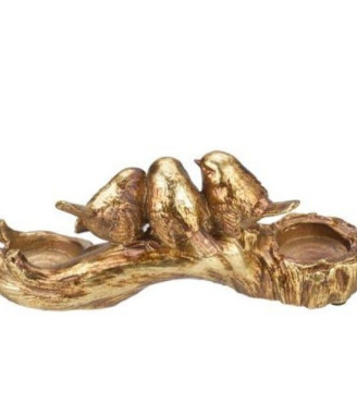 Декорация свещник птици