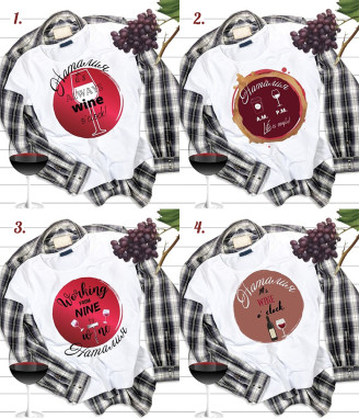 Персонализирана тениска Време за вино
