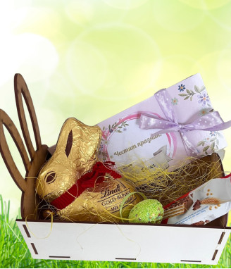 Великденска щайга Заек с персонализация