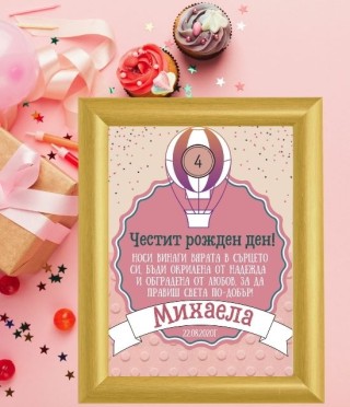 Пожелание за рожден ден за момиче