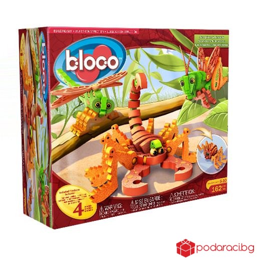 Пъзел Bloco 3D EVA Гущер и Хамелеон