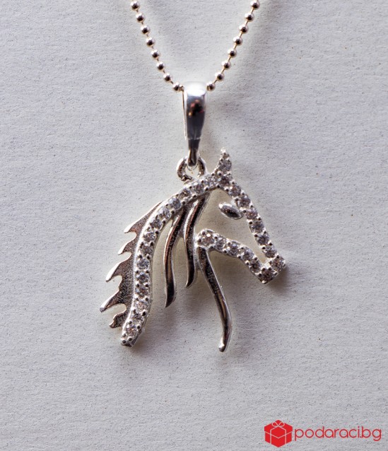Women's Silver Necklace Knight