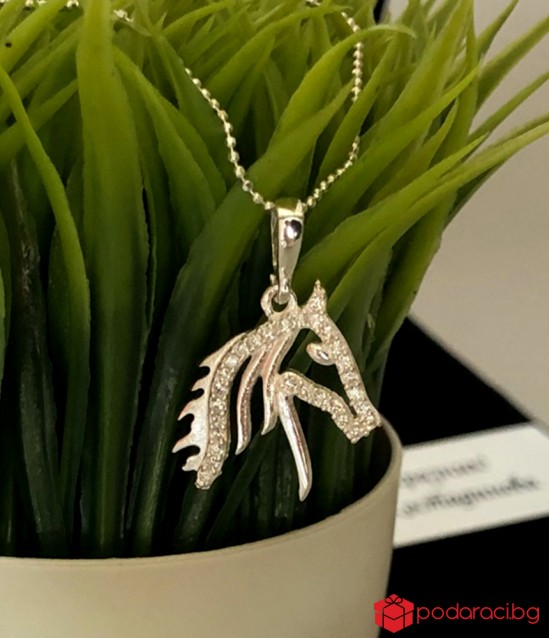 Women's Silver Necklace Knight