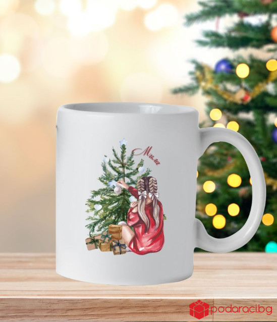 Custom ceramic mug with photo and/or text
