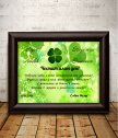 A real clover for the name day